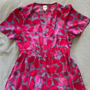 Nic and Zoe Happy Spash Dress Size Large